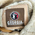 ジョージア GEORGIA 00S Genuine Leather ムートンコート レディース JPN:M