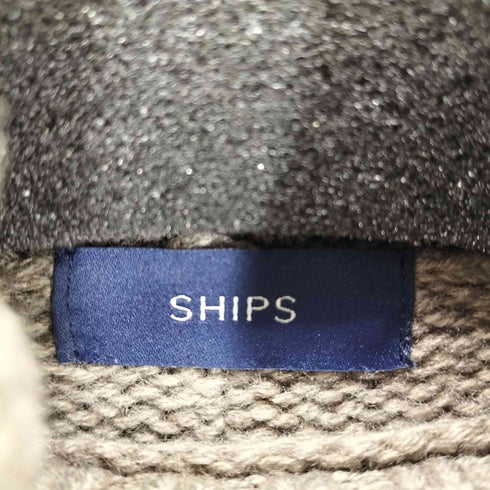 シップス SHIPS 手洗い可能 サイド スリット タートル プルオーバー レディース JPN:S