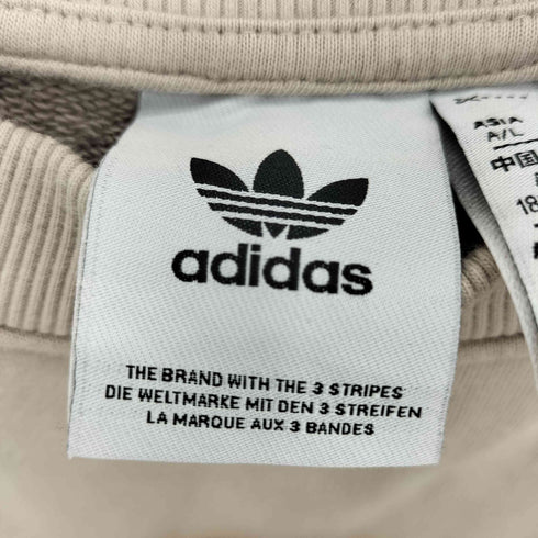 アディダス adidas コンテンポ クルーネック フレンチテリースウェット メンズ import:L