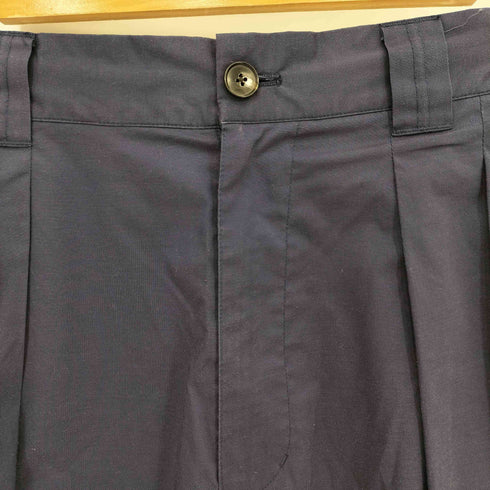 アダムエロペ Adam et Rope 吸水速乾 超軽量 TC ルーズワイド テーパードパンツ メンズ JPN:M