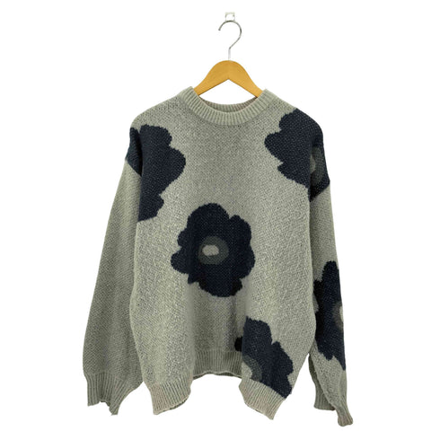 エルノロゼット Ellno Loset モヘアタッチシャギー柄ニット メンズ import:L
