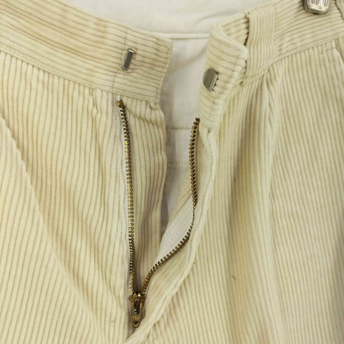 ダントン DANTON 1タック コーデュロイパンツ レディース JPN:36