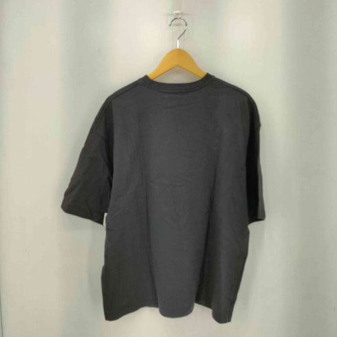 ILLS ビッグシルエット サテン刺繍 カレッジTシャツ メンズ import:M
