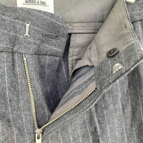 モリスアンドサンズ MORRIS & SONS ウォバッシュ ウールスラックスパンツ メンズ JPN:2
