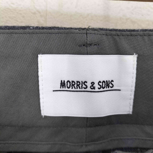 モリスアンドサンズ MORRIS & SONS ウォバッシュ ウールスラックスパンツ メンズ JPN:2