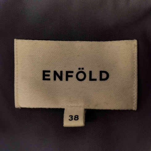 エンフォルド ENFOLD ドライストレッチ2wayカラー トレンチコート レディース 160/84a