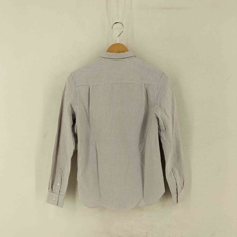 メゾンキツネ MAISON KITSUNE OX ストライプシャツ メンズ 34