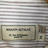 メゾンキツネ MAISON KITSUNE OX ストライプシャツ メンズ 34