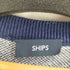 シップス SHIPS カシミヤ混 コットンチェック クルーネック ニット メンズ import:S