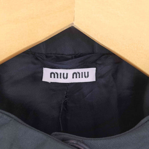 ミュウミュウ miu miu ノーカラーコート レディース FR:36