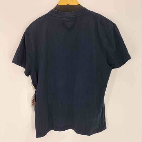 プラダ PRADA コットクルーネックS/S Tシャツ メンズ import:L
