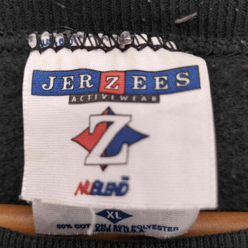 JARZEES 90s USA製 フロントプリント スウエットトレーナー メンズ XL