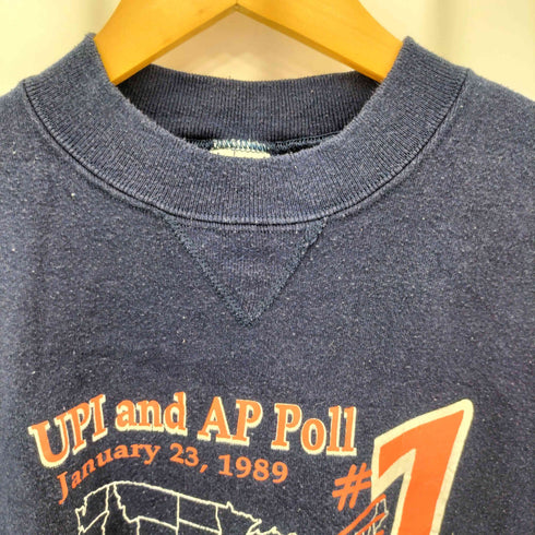 ラッセルアスレチック RUSSELL ATHLETIC 90s USA製 フロントプリント スウエットトレーナー メンズ XL