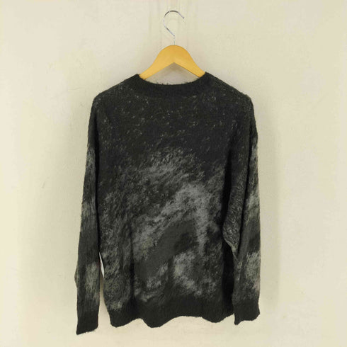ウィムバイリドム WYM LIDNM MOHAIR BLEND JACQUARD SHAGGY KNIT メンズ L