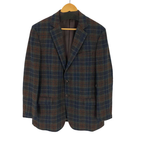 ブルックスブラザーズ BROOKS BROTHERS チェック ウール2Bテーラードジャケット メンズ 42SHT