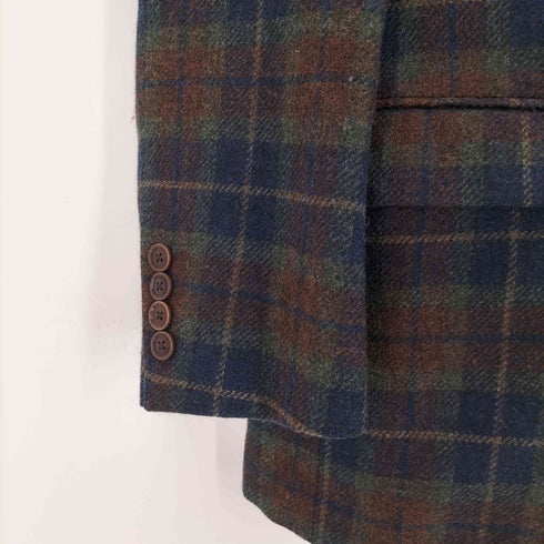 ブルックスブラザーズ BROOKS BROTHERS チェック ウール2Bテーラードジャケット メンズ 42SHT