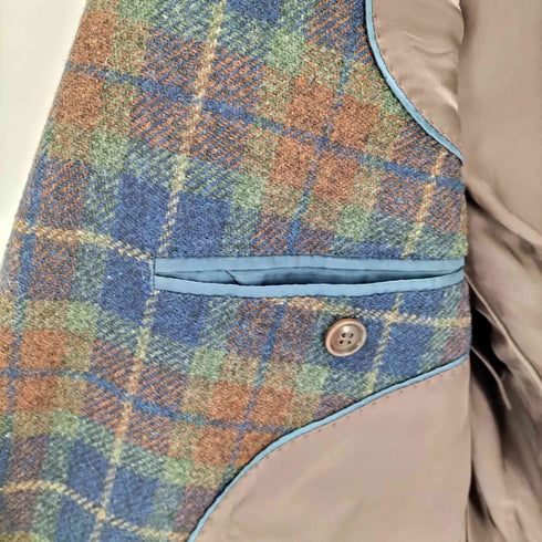 ブルックスブラザーズ BROOKS BROTHERS チェック ウール2Bテーラードジャケット メンズ 42SHT