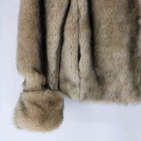 ザラ ZARA TRF フェイクファージャケット レディース import:M