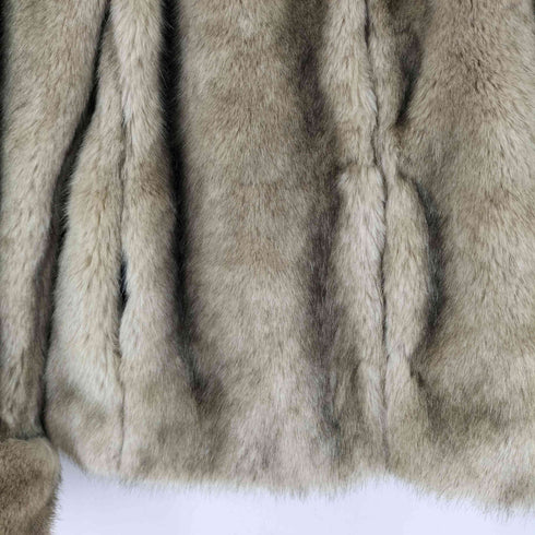 ザラ ZARA TRF フェイクファージャケット レディース import:M