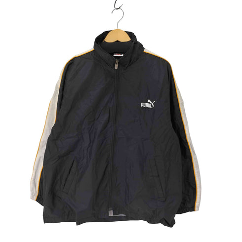 プーマ PUMA 90S 万国旗タグ サイドライン ナイロン ジャケット 裏地メッシュ メンズ import:L