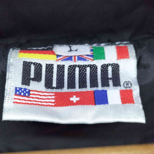 プーマ PUMA 90S 万国旗タグ サイドライン ナイロン ジャケット 裏地メッシュ メンズ import:L