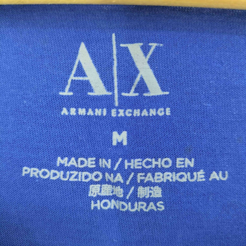 アルマーニエクスチェンジ ARMANI EXCHANGE ロゴプリントVネックカットソー メンズ import:M