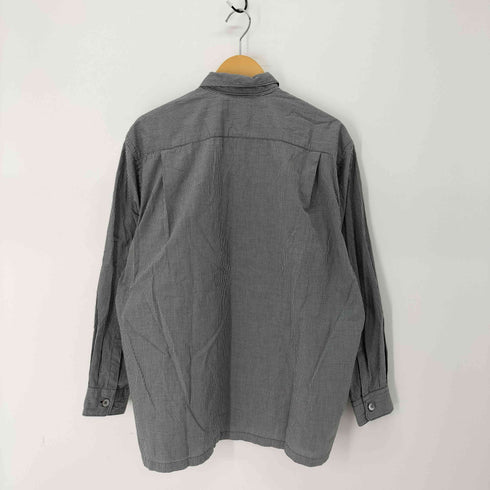 コムデギャルソンオム COMME des GARCONS HOMME 90s AD1996 97ss 田中オム ブロック刺繍 L/S チェック シャツ メンズ