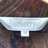 バーバリーズ BURBERRYS 比翼 ペイズリー 総柄 ウールシャツ レディース JPN:11号