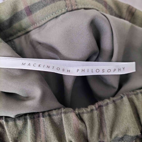 マッキントッシュフィロソフィー MACKINTOSH PHILOSOPHY GREY LABEL ブリティッシュプリーツスカート レディース JPN:1