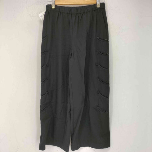 コムデギャルソンコムデギャルソン COMME des GARCONS COMME des GARCONS チャイナデザイン イージークロップドパンツ ウールギャバ レディース JPN:S