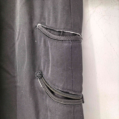 コムデギャルソンコムデギャルソン COMME des GARCONS COMME des GARCONS チャイナデザイン イージークロップドパンツ ウールギャバ レディース JPN:S