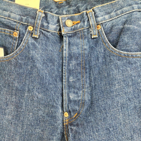 リーバイス Levis 86年製 701 BACK STRAP JEANS 赤耳 ボタン裏J22 メンズ 32