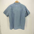 ラルフローレン RALPH LAUREN 90S BOB CAMP マイクロ チェックS/S オープンカラー 切り替え ボタンダウン シャツ メンズ import:XL
