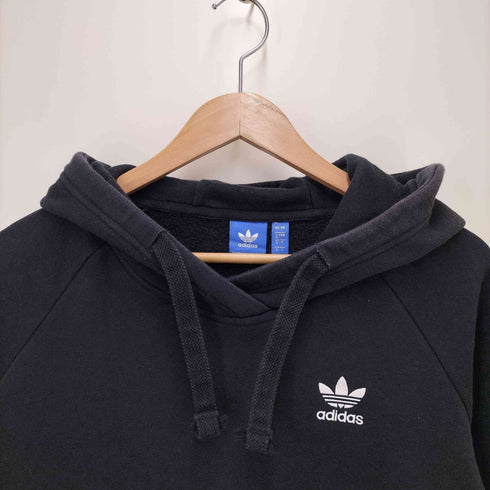 アディダスオリジナルス adidas Originals ワンポイント刺繍 バックプリント プルオーバーパーカ レディース
