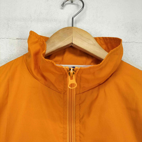 アディダス adidas 90-00s 万国旗タグ 裾ロゴ刺繍ドローコード付ナイロンジャケット メンズ M