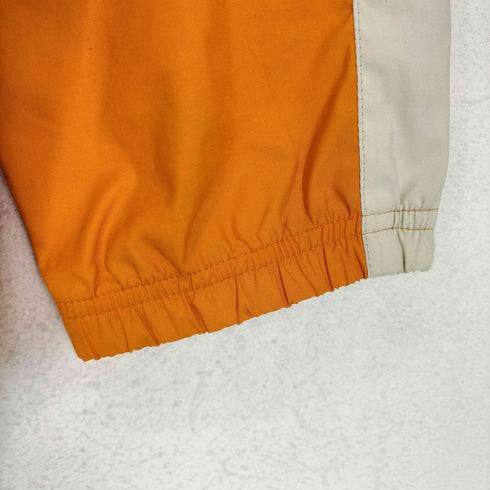 アディダス adidas 90-00s 万国旗タグ 裾ロゴ刺繍ドローコード付ナイロンジャケット メンズ M