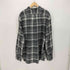 ラルフローレン RALPH LAUREN HEATHER FLANNEL フランネル シャドー チェック ボタンダウン L/S シャツ 片ポケ マチ付き メンズ import:XXL
