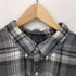 ラルフローレン RALPH LAUREN HEATHER FLANNEL フランネル シャドー チェック ボタンダウン L/S シャツ 片ポケ マチ付き メンズ import:XXL
