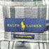 ラルフローレン RALPH LAUREN HEATHER FLANNEL フランネル シャドー チェック ボタンダウン L/S シャツ 片ポケ マチ付き メンズ import:XXL