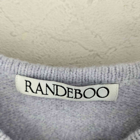 ランデブー randeboo 2way knit cape dress レディース 1