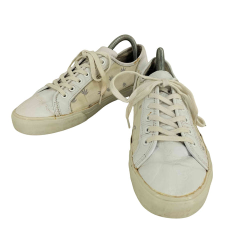 ルシアンペラフィネ Lucien Pellat-Finet ローカットキャンバススニーカー メンズ US:8