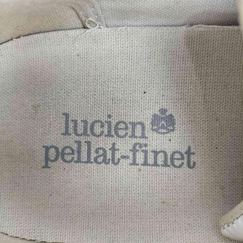ルシアンペラフィネ Lucien Pellat-Finet ローカットキャンバススニーカー メンズ US:8