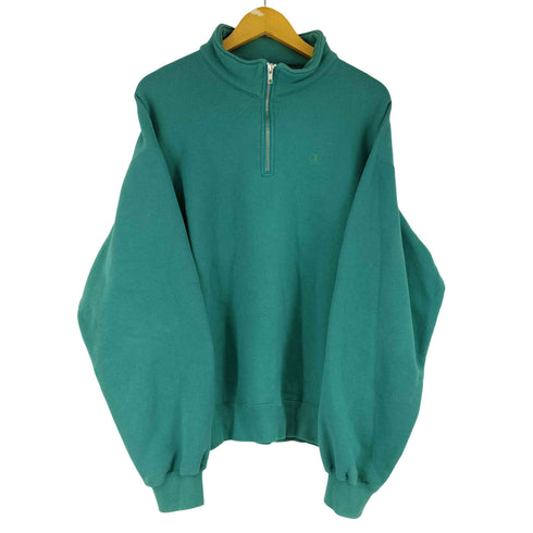 チャンピオン Champion ハーフジップスウェット メンズ import:L