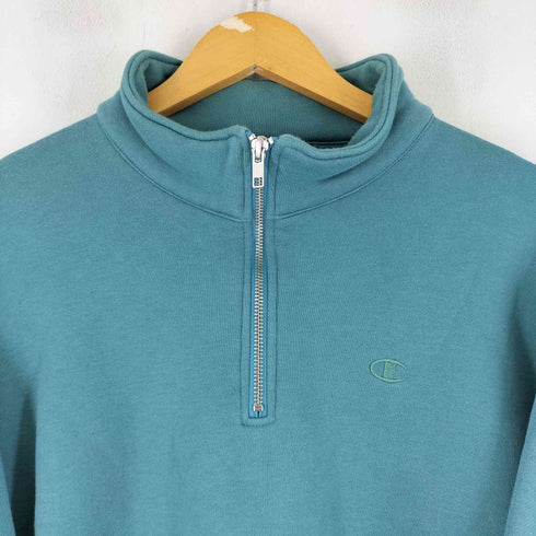 チャンピオン Champion ハーフジップスウェット メンズ import:L