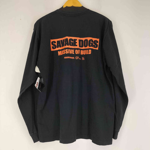 ネイバーフッド NEIGHBORHOOD SAVAGE DOG バックプリント L/S Tシャツ メンズ JPN:L