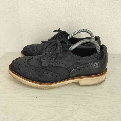 トリッカーズ Trickers メダリオン ウイングチップ レザー ドレスシューズ メンズ