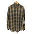 モッシモ MOSSIMO 90S 香港製 レーヨン ボタンダウン オンブレ チェック シャツ L/S メンズ import:M