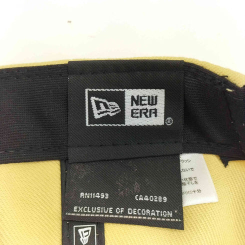 ニューエラ NEW ERA チームロゴ刺繍 フロントデザイン ベースボールキャップ メンズ