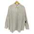 グラフペーパー Graphpaper Thomas Mason Oversized B.D Shirt ストライプ ボタンダウン シャツ メンズ FREE