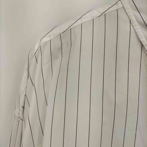 グラフペーパー Graphpaper Thomas Mason Oversized B.D Shirt ストライプ ボタンダウン シャツ メンズ FREE